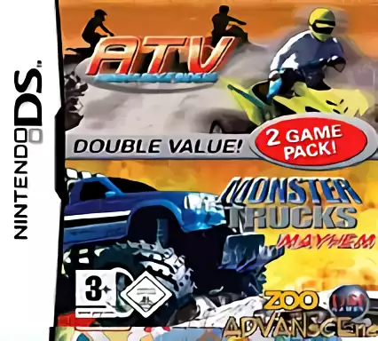 ROM ATV Thunder Ridge Riders + Monster Trucks Mayhem (2 Game Pack)